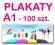 Plakaty A1 - TANIO - 100 szt. - wysoka jakość
