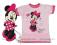 DISNEY MYSZKA MINNIE BLUZKA RÓŻOWA 116/122 B792