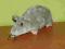 szczurek Ikea szary 24x9cm