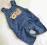 JAC BABY ogrodniczki jeansowe lato 6-9 m 74 cm