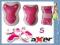 aXer OCHRANIACZE SCARLET 6 szt rower rolki Rozm S
