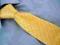 Krawat w kratkę - żółty - Kraków - jedyny taki!