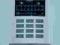 Klawiatura LED do central CA-10 KLED-S SATEL Alarm