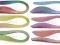 MDK Paski do quillingu 5mm/50cm cieniowane 6kol