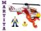 Fisher Price Imaginext Samolot Helikopter + Pilot