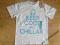 KOSZULKA T-SHIRT REBEL PRIMARK CHILLAX 7-8L 128CM