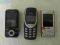 telefon telefony sony nokia uszkodzone 3 szt