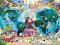 RAVEN. 1000 EL. MAPA ŚWIATA WG. DISNEYA PUZZLE