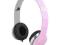 Sluchawki z mik. LogiLink HS0032  HQ, rozowe