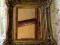 WYJATKOWE STARE LUSTRO RZEZBIONA DREWNIANA RAMA