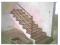TREPY SPRZEDAM (SCHODY) DREWNIANE NA BETON