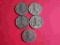 Włochy 5 x 20 cents 1909,1912,1921,1913,1920