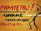 TABLICA JAK Z PRL- GARAŻ TWOIM DRUGIM DOMEM