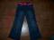 Śliczne jeansy roz. 110  z paskiem