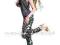 spodnie getry legginsy japan style rurki M 38