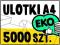 ULOTKI A4 eko - 5000 szt - ULOTKA A4