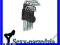 Klucze TORX  standard T10 do T50 komplet 9szt.