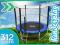 Trampolina Ogrodowa z siatką 312cm 10FT Kinderplay