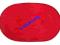 Mata Stołowa Owal czerwień 30 x 45 cm
