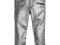 H&amp;M   srebrne RURKI jeansy  r.110  NOWE