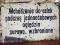 RARYTAS - Tablica PRL - SZPITAL PSYCHIATRYCZNY !!! RARYTAS - Tablica PRL - SZPITAL PSYCHIATRYCZNY !!!