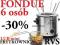 1L FRYTKOWNICA DLA DWOJGA + FONDUE set 6 patyczków