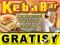 BAR REKLAMA 2x1 kebab kurczak lody pizza piec