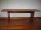 Stół - ława duża - mahoń