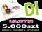 Ulotki dl 5.000szt + projekt + dostawa