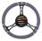 Pokrowiec na kierownicę - 37-39,5 - SZARY