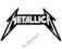 Naszywka METALLICA  - shaped logo -  100% ORYGINAŁ