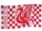 Flaga Liverpool Szachownica