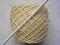 WŁÓCZKA  BAWEŁNA  100%  słomkowa  32  dkg