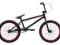 EASTERN BIKES BMX COBRA BLACK MATTE RED RIMS 20.25