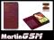 ETUI ZENUS LETTERING DIARY WINE RED LG G2 D802