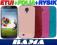 Etui Blun Guma Samsung Galaxy S4 I9505 Folia Rysik