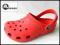 CROCS KARMAZYNOWE  UK 12 / 13  EUR  31  / 20 CM