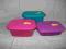 TUPPERWARE, ZESTAW CRISTALLO 3SZT. + GRATIS