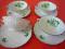 KOMPLET BULIONÓWEK PORCELANA SCHUMANN 4 SZTUKI