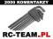 Q-MODEL Komplet 7 kluczy imbusowych RC-TEAM_PL