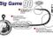 Główki Jigowe Mustad Big Game hak nr 10/0 waga 15g