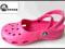 CROCS RÓŻOWY NEON  UK 3 / 5  EUR  35  / 22,5 CM