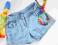 LEKKIE SUPER jeansy krótkie 10- 11 lat bawełniane