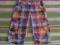 H&amp;M spodenki  w kolorową kratkę roz 146