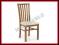 Eleganckie krzesło drewniane GERARD 7 czereśnia