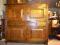 WYSOKA KOMODA Z OKUCIAMI DĘBOWA MEBLE HOLENDERSKIE