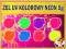 ŻEL UV KOLOROWY ŻELE KOLOROWE NEON NEONOWY 5ml HIT