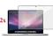 2x Macbook PRO Retina 13 Crystal Folia Ochronna