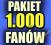 1000 FANÓW FACEBOOK FANI polskie konta FVAT OKAZJA