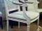 FOTEL len,lekka przecierka SHABBY CHIC_PROWANSJA
